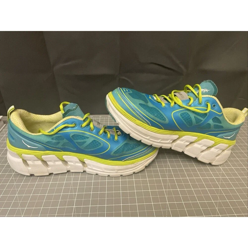 Hoka One One Conquest Women’s 9.5 20108025AWA Blue Green ~ Replacement Insoles ~